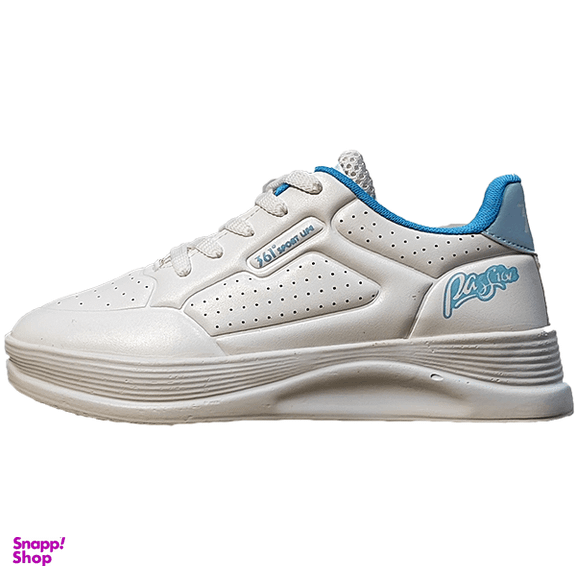 کفش ورزشی زنانه مدل 361 کد 1128 سفید آبی