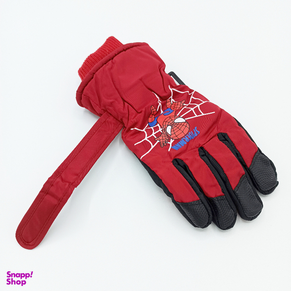 دستکش پسرانه مدل Red spider man کد SP_1