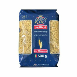 رشته سوپ زر ماکارون وزن 500 گرم