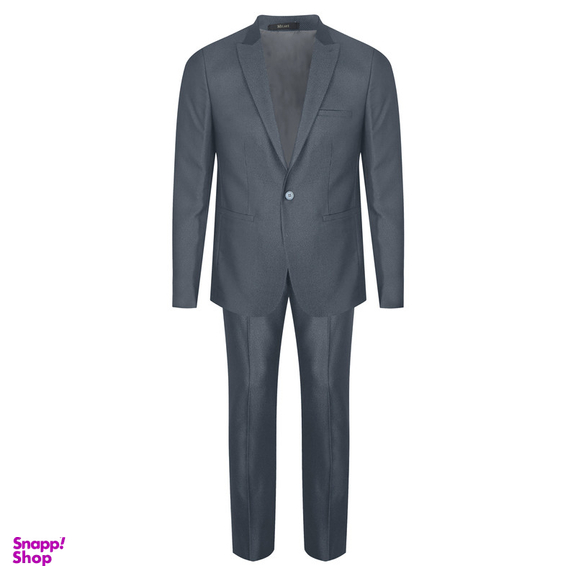 کت و شلوار مردانه مدل پارچه جودون رنگ نوک مدادی