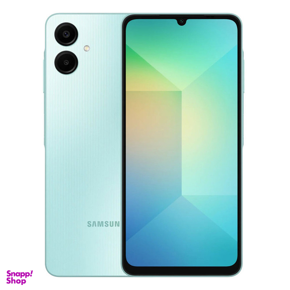 گوشی موبایل سامسونگ مدل Galaxy A06 دو سیم کارت ظرفیت 128 گیگابایت و رم 4 گیگابایت به همراه شارژر 25 وات سامسونگ