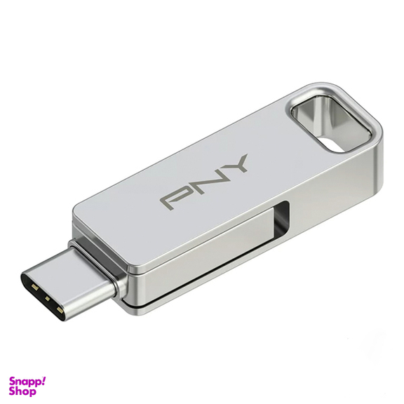 فلش مموری پی ان وای مدل DUO LINK USB 3.2 Type-C ظرفیت 128 گیگابایت