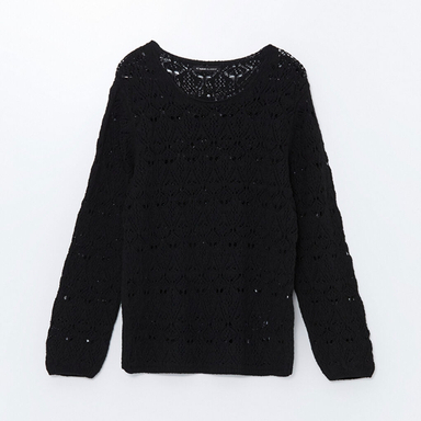 پلیور یقه گرد ال سی وایکیکی مدل TURK45