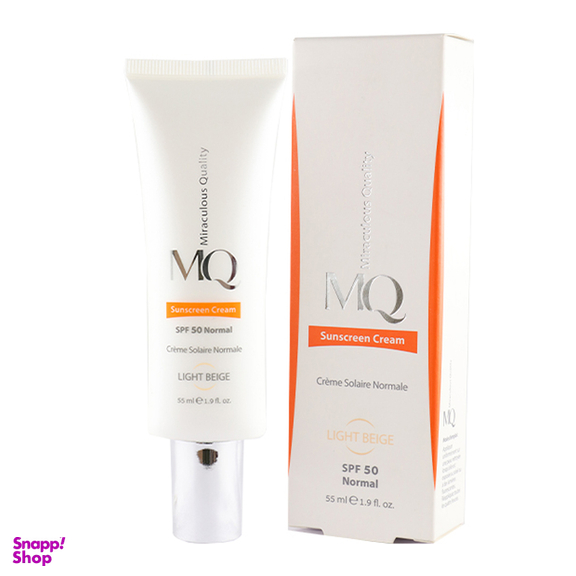 کرم ضد آفتاب رنگی ام کیو مدل Normal با SPF50 حجم 55 میلی لیتر