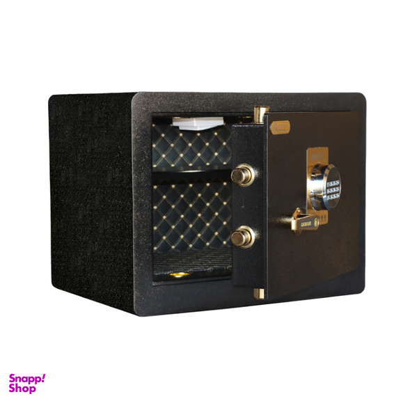 گاوصندوق خانگی نسوز گنجبان مدل FAS-500W سایز کوچک