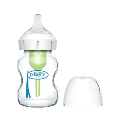 شیشه شیر دکتر براونز مدل پهن DB51700 گنجایش 150 میلی لیتر