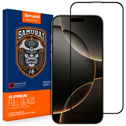 محافظ صفحه نمایش شیشه ای موبایل سامورایی مدل Glass Elite مناسب گوشی موبایل اپل iPhone 16 Pro