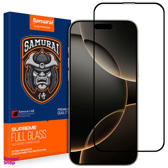 محافظ صفحه نمایش شیشه ای موبایل سامورایی مدل Glass Elite مناسب گوشی موبایل اپل iPhone 16 Pro