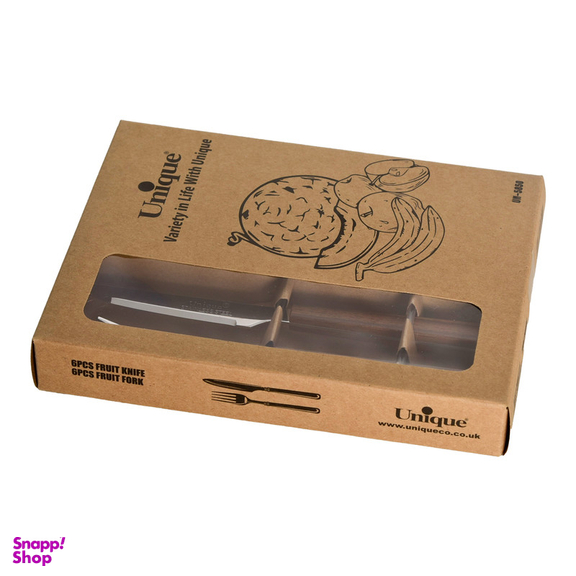 سرویس کارد و چنگال 12 پارچه 6 نفره یونیک کد 5850