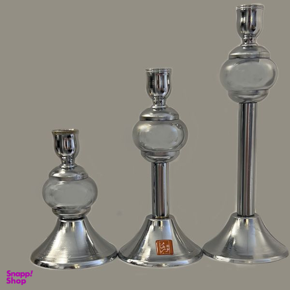 شمعدان نورهام مدل 123-60-5-10 مجموعه 3 عددی