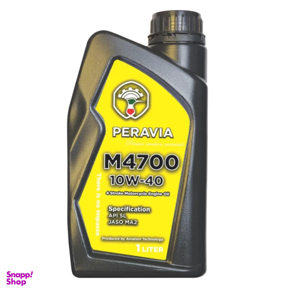 روغن موتورسیکلت پراویا مدل API SL - JASO MA2 10W-40 حجم 1 لیتر
