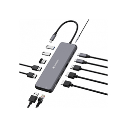 هاب Type-C چند پورت ورباتیم مدل CMH-13