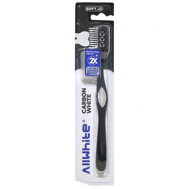 مسواک برس نرم آل وایت (Allwhite) مدل Carbon White