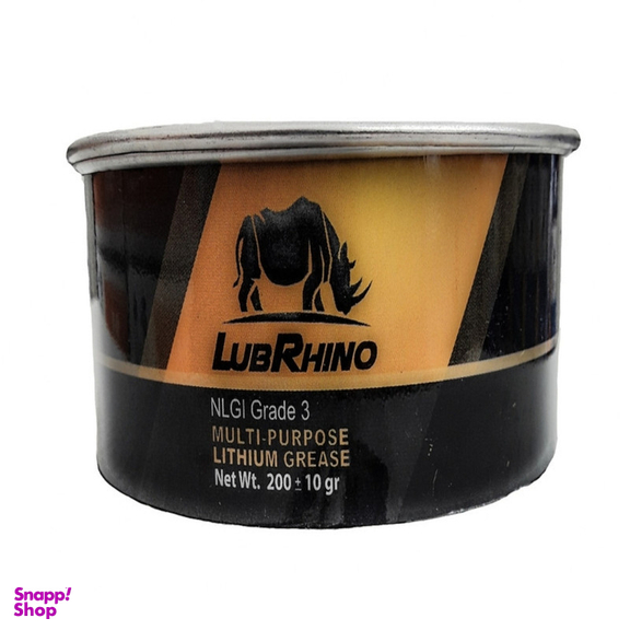 گریس نسوز لوبرینو مدل همه کاره لیتیوم وزن 200 گرم