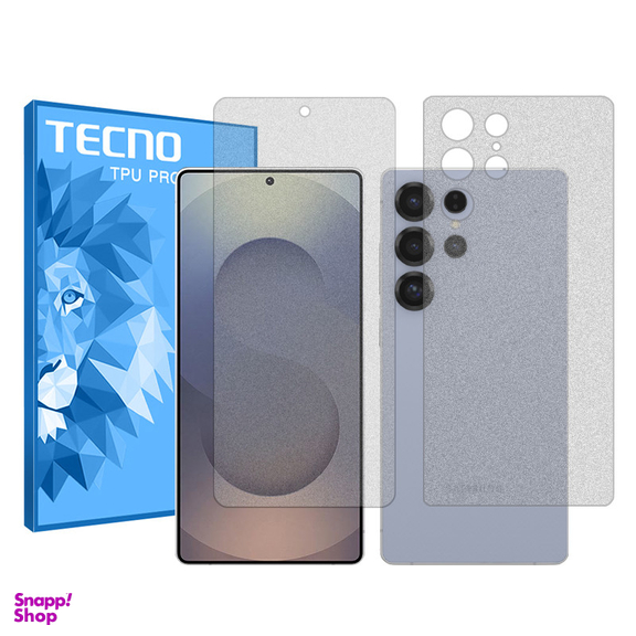 محافظ صفحه نمایش مات تکنو مدل Resistant مناسب گوشی موبایل سامسونگ Galaxy S25 Ultra به همراه محافظ پشت گوشی