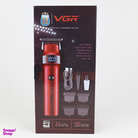 ماشین اصلاح موی سر و صورت وی جی ار مدل V-987