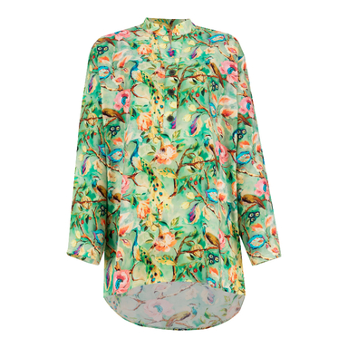 شومیز زنانه السانا مدل راهین کد 222321 رنگ سبز