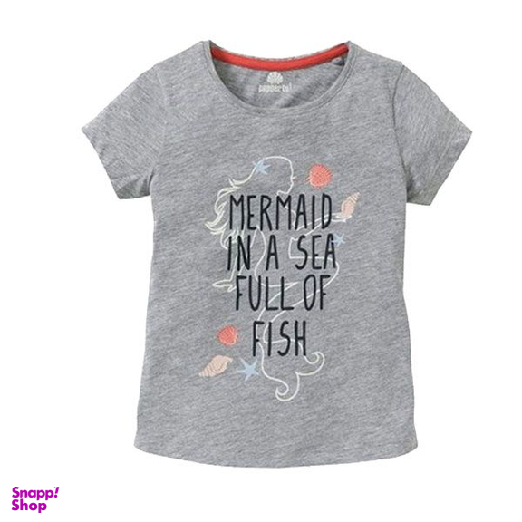 ست تیشرت و شلوارک دخترانه پیپرتس مدل پنبه ای کد 8324594