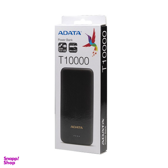 پاوربانک ای دیتا مدل T10000 ظرفیت 10000 میلی آمپر ساعت