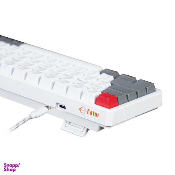 کیبورد مکانیکال بی سیم مخصوص بازی فاطر مدل Fater KWR-8000