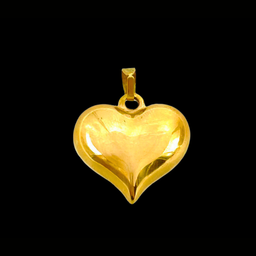 پلاک طلا زنانه ۱۸ عیار مدل قلبی نوا کد 36233