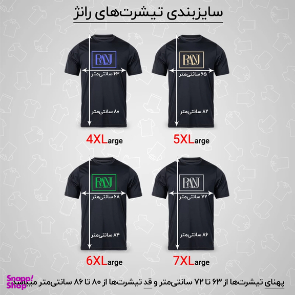 تی شرت آستین کوتاه مردانه رانژ مدل 22RA07D04M-2426-01