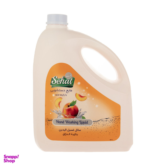 مایع دستشویی صحت مدل هلو حجم 4000 میلی لیتر