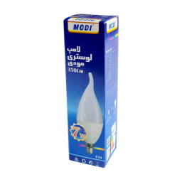 لامپ ال ای دی 7 وات مودی مدل اشکی کد IR-MD1407 پایه E14