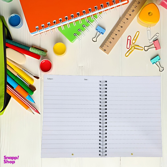 دفتر مشق 60 برگ طرح قهوه و کروسان کد 388