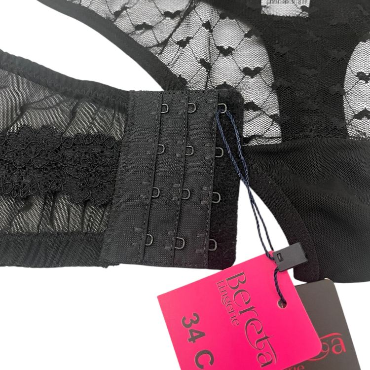 ست شورت و سوتین زنانه برتا کد NM-BR-01 رنگ مشکی