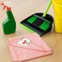 دستمال نظافت خانه و آشپزخانه میکروفایبر ماییلدا مدل 5319 بسته 12 عددی