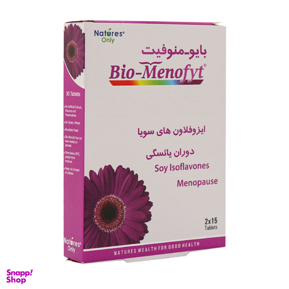 مکمل غذایی دوران یائسگی نیچرز اونلی مدل Bio-Menofyt بسته 30 عددی