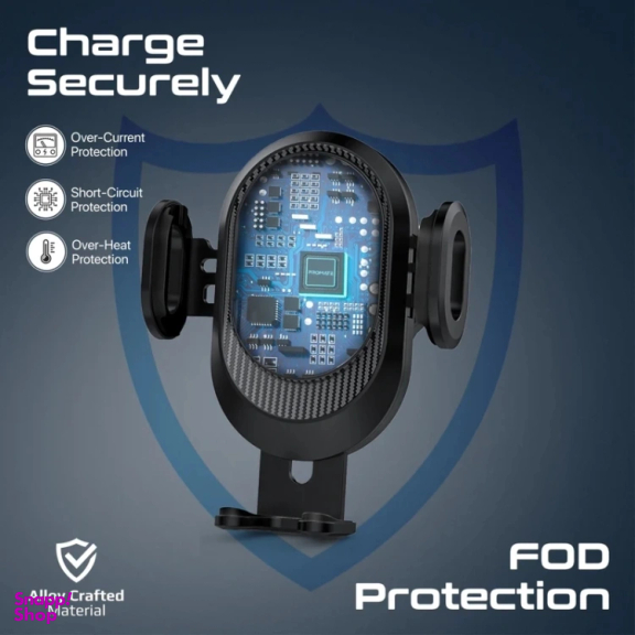شارژ بی‌ سیم و پایه نگهدارنده پرومیت مدل POWERMOUNT-2