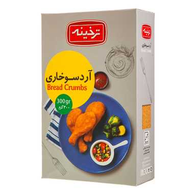 آرد سوخاری ترخینه وزن 300 گرم