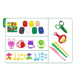 خمیر بازی 7 رنگ فونزل مدل فیگور خنده