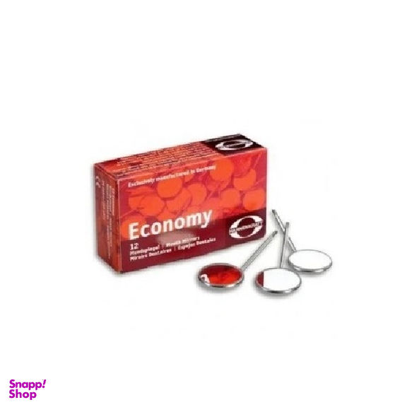 سر آینه دندانپزشکی مدل اکونومی بسته 12 عددی