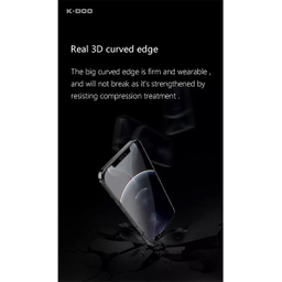 محافظ صفحه نمایش کی-دوو مدل 3D-Curved مناسب برای گوشی موبایل اپل iPhone 13 Pro /13