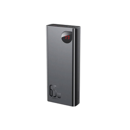 پاوربانک 65 وات بیسوس مدل B08TH ظرفیت 20000 میلی آمپر ساعت به همراه کابل USB-C به USB-A
