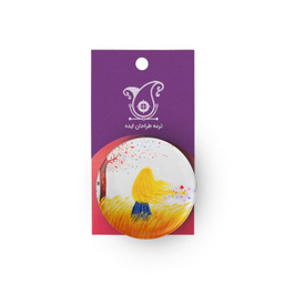 پیکسل ترمه طراحان ایده مدل دختری در گندم زار کد cfp1108