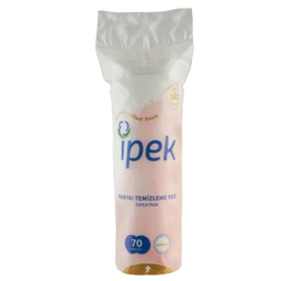 پد پاک کننده آرایش ایپک مدل Cotton بسته 70 عددی