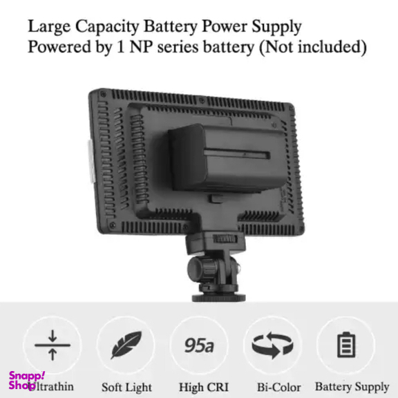 نور ثابت مدل DBK SMD 416 به همراه باتری و شارژر