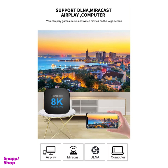 اندروید باکس Ultra HD مدل MX10