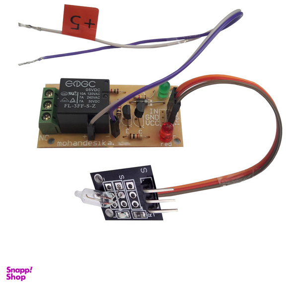 کیت آموزش الکترونیک مهندسیکا مدل ماژول جیوه ای تشخیص کجی و شیب TILT