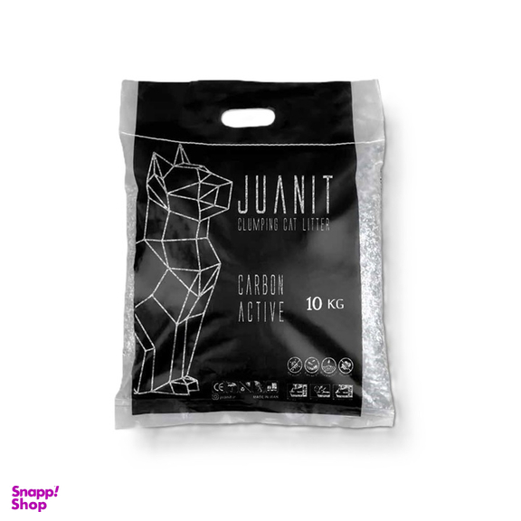 خاک گربه ژوانیت مدل کربن اکتیو وزن 10 کیلوگرم