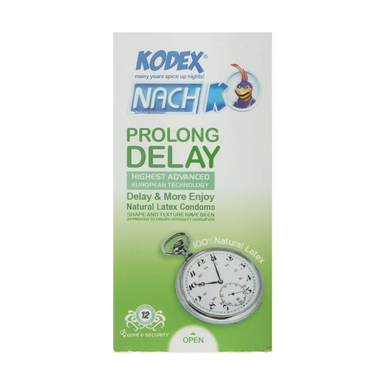 کاندوم تاخیری کدکس مدل Prolong Delay بسته 12 عددی