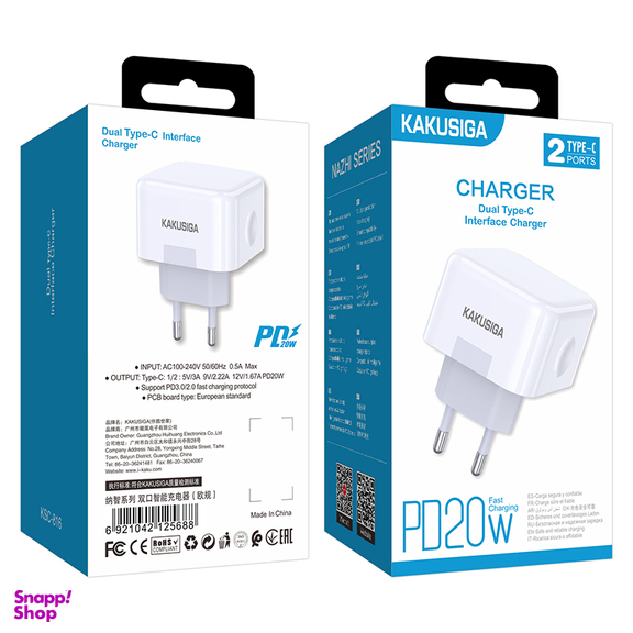شارژر دیواری کاکو مدل KSC-816 PD20W