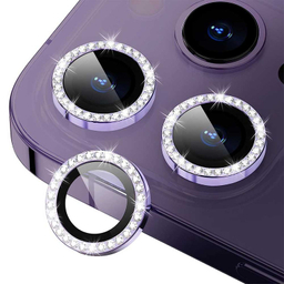محافظ لنز دوربین بوف مدل Diamond-Luxury مناسب برای گوشی موبایل اپل iphone 14 Pro Max / 14 Pro