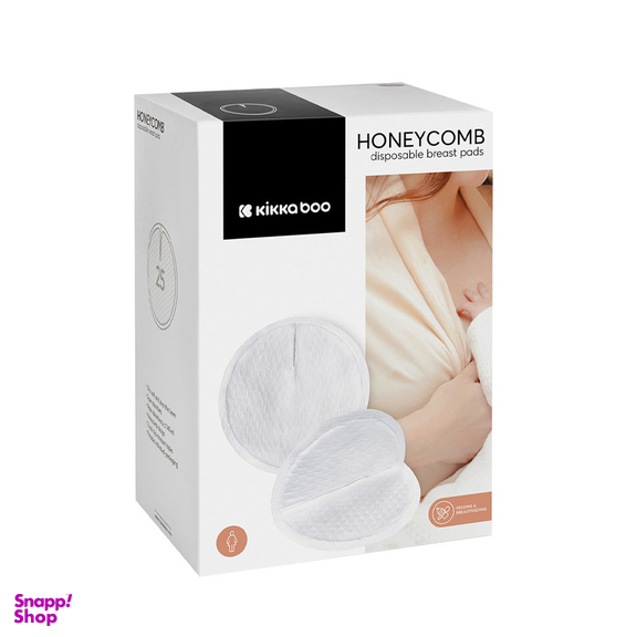 پد سینه کیکابو مدل لانه زنبوری بسته 25 عددی