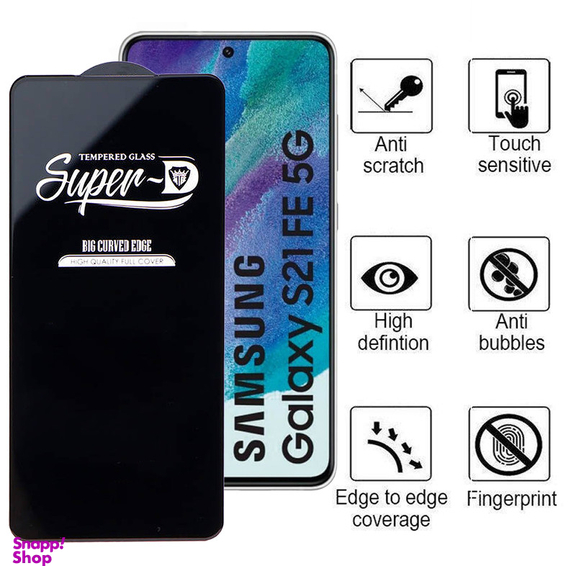 محافظ صفحه نمایش اپیکوی مدل Super 5D مناسب برای گوشی موبایل  سامسونگ  Galaxy S21 Fe