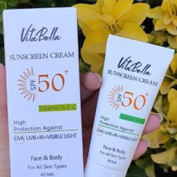 کرم ضد آفتاب بی رنگ ویتابلا مدل SPF50 حجم 40 میلی لیتر